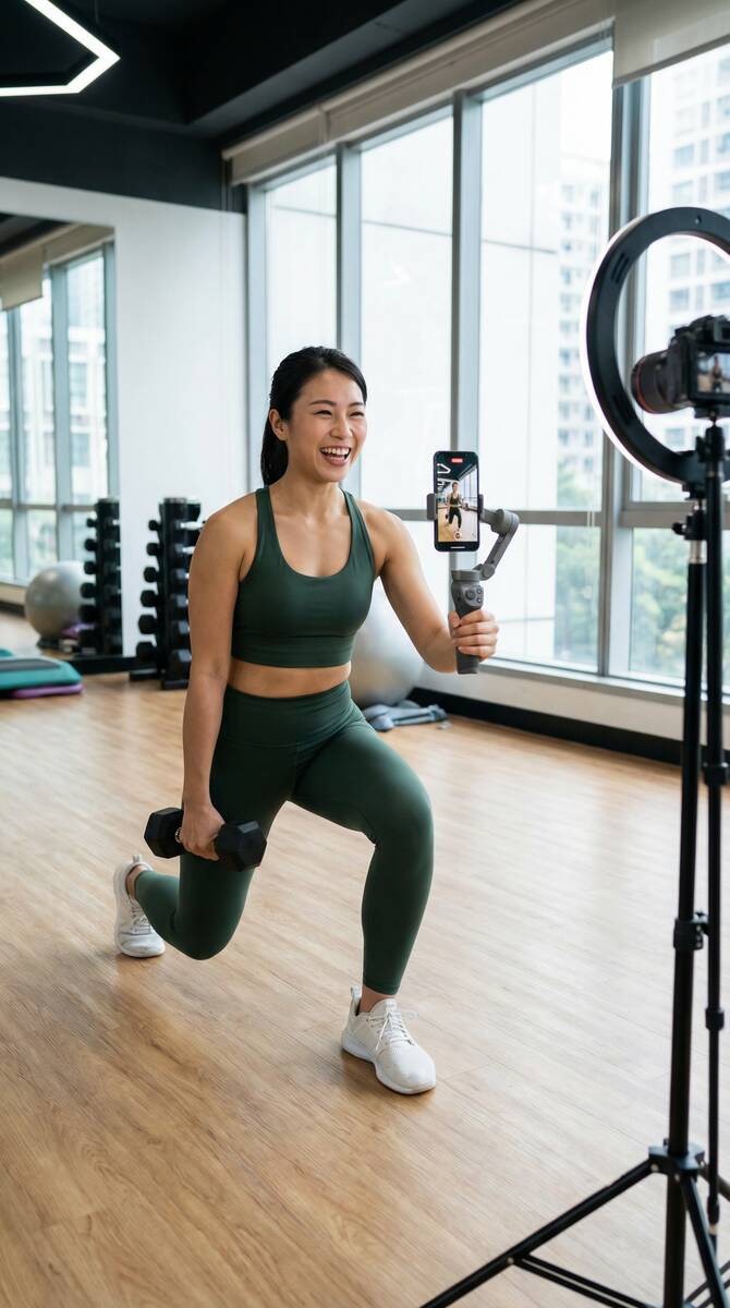 国产自拍健身视频教程